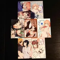 生徒会にも穴はある！　イラストカード　7枚