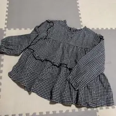 110　BREEZE　ギンガムチェック　トップス