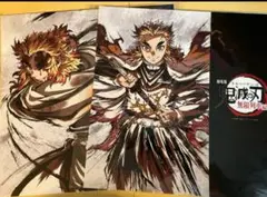 鬼滅の刃　煉獄杏寿郎　銀幕画集　特大イラストカード ※2種のみのバラ売りです