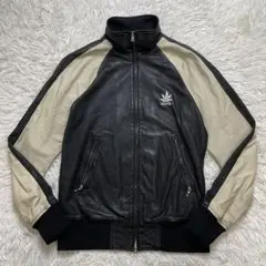 激レア ドレストリップ ディアスキン レザートラックジャケット L ブラック
