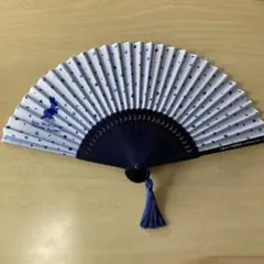 ピーターラビット 扇子 水玉模様