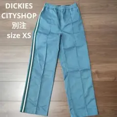 古着 ディッキーズ CITYSHOP別注 サイドライン イージーパンツ グリーン