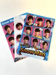 SnowMan クリアファイル　3点セット