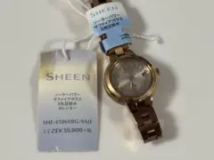 ★未使用・定価3万★お洒落　可愛い　カシオ　シーン　輝く　光彩　デート　ビジネス