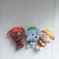 パウ・パトロール ぬいぐるみ 3体セット