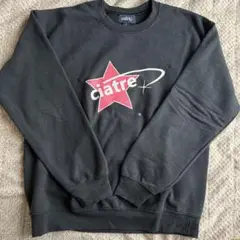 ciatre ネイビー 裏起毛トレーナー　M