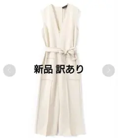 ☆新品BY MALENE BIRGER アイボリー ジャンプスーツ サイズ32☆