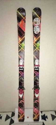 スキー140cm ブーツ ストック セット