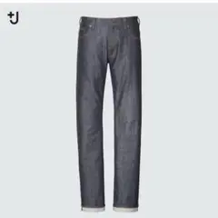 【新品同様】UNIQLO JWA セルビッジ　スリムフィット　ストレートジーンズ