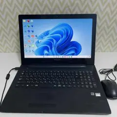 T369 LENOVOノートパソコンSSDサクサク動くWindows11オフィス