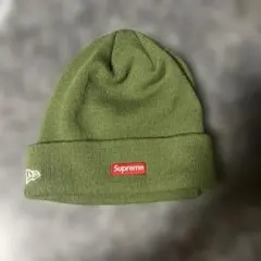 Supreme オリーブグリーン ニット帽