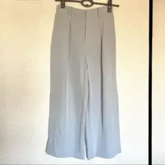【UNIQLO】美品　ワイドパンツ Sサイズ　9丈