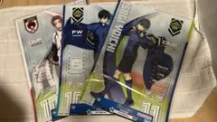 ブルーロック　クリアポスター　潔世一　糸師凛　糸師冴　H賞　一番くじ