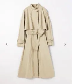新品 デプレ コットンナイロンタイプライター トレンチコート