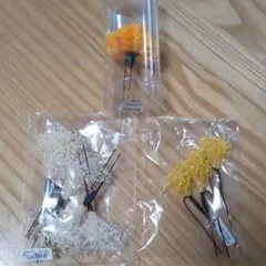 1度使用のみヘアアクセサリー 3点セット（匿名配送・メルカリ便)
