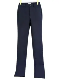 新品　30　S　ビースリー　ストレッチ　美脚　パンツ　ネイビー　紺