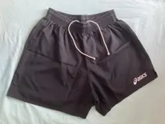 アシックス　バレーボールショートパンツ ブラックM