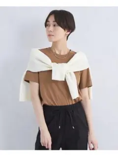 秋服　グリーンレーベルリラクシング　Tシャツ　38