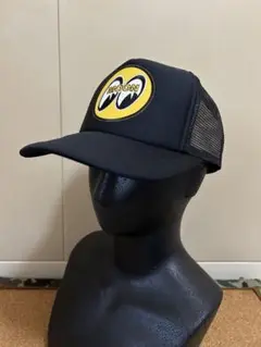 新品未使用 デッドストック ハブキャップ ビンテージ レトロ ムーンアイズ デッドストック 90s ユーロビンテージ ストライプ ベースボール