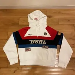 POLO RALPH LAUREN スウェットパーカー ホワイト sizeM