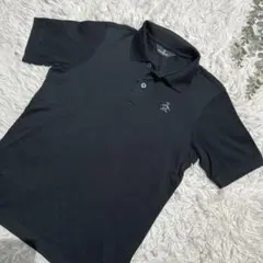 Munsingwear マンシングウェア　ポロシャツ　ブラック　日本製
