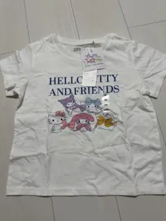 新品タグ付き　ユニクロ　サンリオ FRIENDS Tシャツ 130