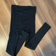 無印　MUJI マタニティ　レギンス　黒　M〜L 秋冬　防寒