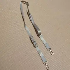 スマホショルダーストラップ　グレー