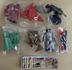 バビル2世　リアルフィギュアコレクション　全6種＋色違い1種　計7体