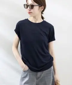 SLOBE IENAスラブ5分袖TEE