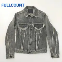 FULLCOUNT フルカウント デニムジャケット ブラック サイズ 38