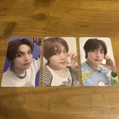 ヘチャン　3枚セット　NCT DREAM BTTF トレカ