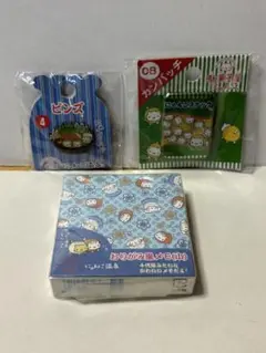 サンエックス　にゃんにゃんにゃんこ　ピンズ　缶バッチ　ミニメモ帳