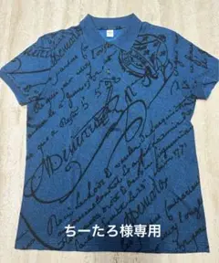 マ*キ様 【断捨離出品】希少BERLUTI ベルルッティネイビー ポロシャツ 断捨離出品】希少BERLUTI ベルルッティネイビー ポロシャツ