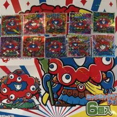 ビックリマン　ミャクミャクマンチョコ 10種 コンプリート　シークレットあり