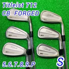 Y3851 Titleist タイトリスト CB FORGED 712 アイアン