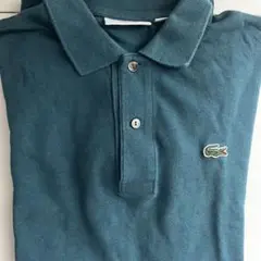 LACOSTE クラシックフィット ポロシャツ 青US S