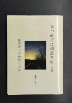 【非売品】 藤木正三 真っ直ぐに創造を信じる 復活之キリスト 穂高教会
