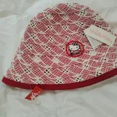 新品未使用　ハローキティー　帽子　サイズ54cm