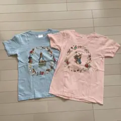 ピーターラビットTシャツ2点セット(130)