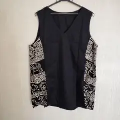 ハンドメイド・Vベスト