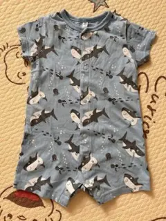 ほぼ新品　ロンパース　綿100%