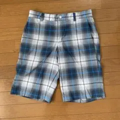 NIKE GOLF DRI-FIT チェック柄パンツ M