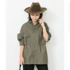 Deuxieme Classe militaryミリタリー シャツジャケット