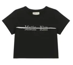 Matin Kim ブラック Tシャツ