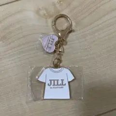 JILLbyJILL STUART ロゴTシャツ メタルキーホルダー ラベンダー