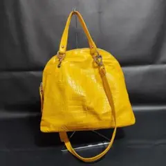 GIANNI CHIARINI ジャンニキャリーニ 本革 クロコ 型押し