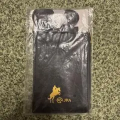 JRA ショルダーポーチ ブラック 約17cm x 10cm