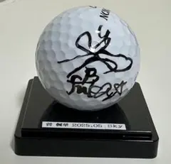 菅楓華　希少オウンネームサインボール　jlpga
