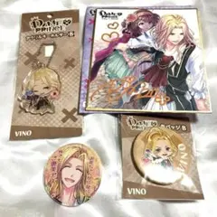 ダメプリ ヴィーノ グッズ まとめ売り 缶バッジ アクキー 色紙
